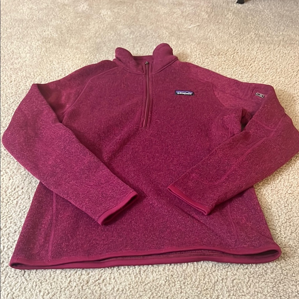 Patagonia Women's Half-Zip Pullover - Burgundy